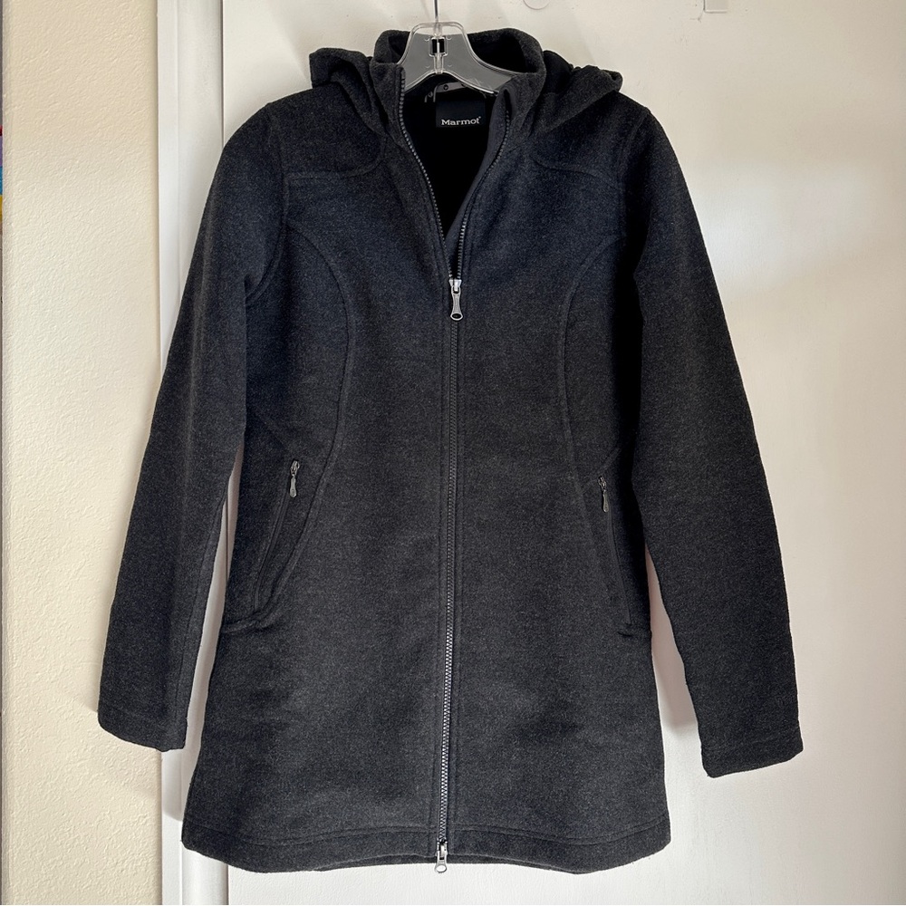 Marmot Milan Wool-blend Jacket, Small, Charcoal - Picture 2 of 16